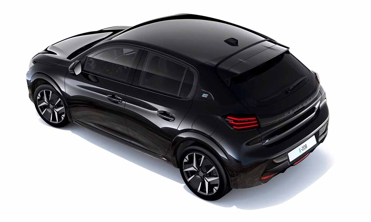Peugeot 208 zwart