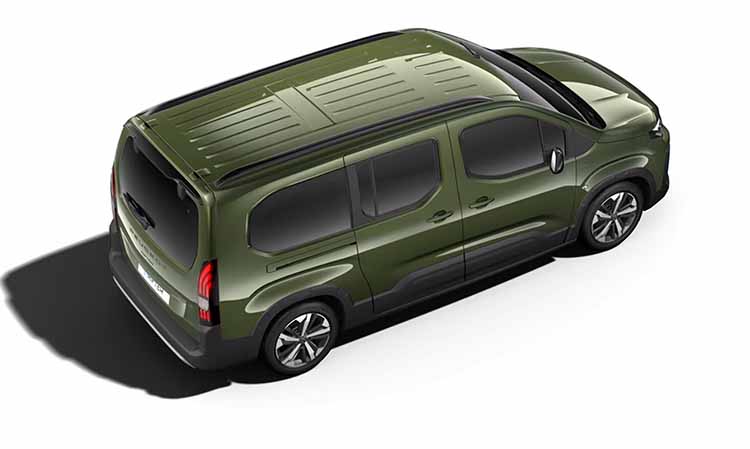 Peugeot e-rifter Khaki