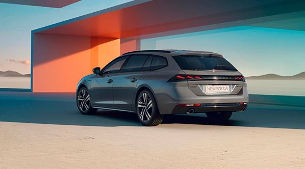 Peugeot 508 SW achterkant