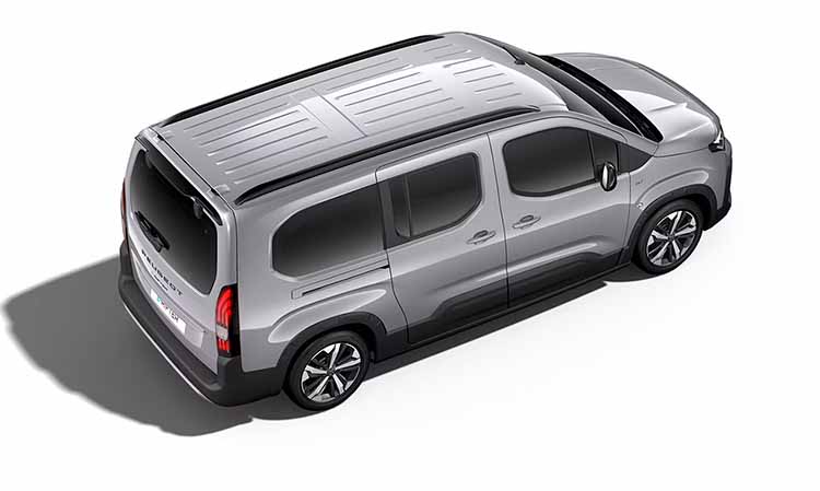 Peugeot e-rifter grijs