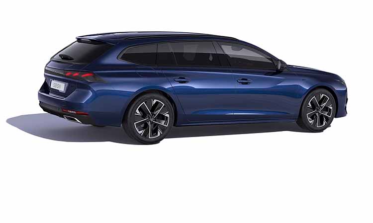 De nieuwe Peugeot 508 Blauw