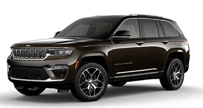 Jeep Grand Cherokee rood