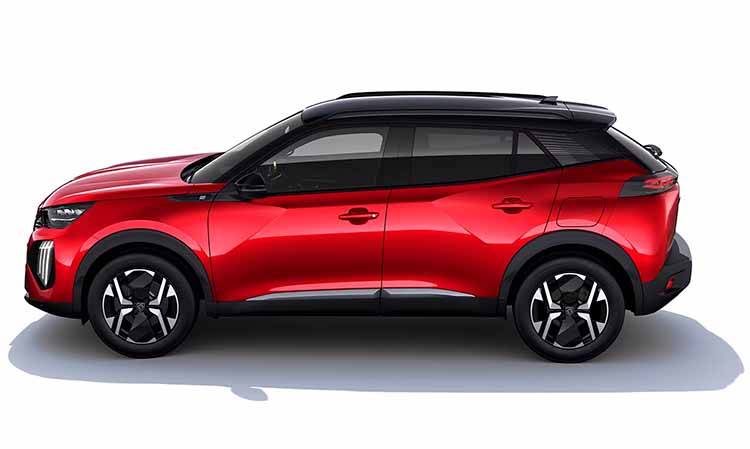 Peugeot 2008 rood