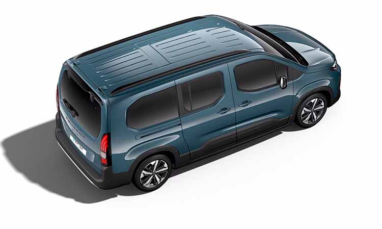 Peugeot e-rifter blauw