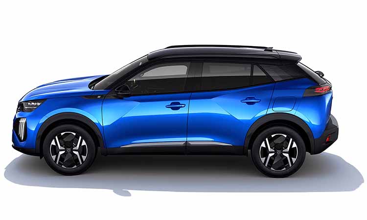 Peugeot 2008 blauw