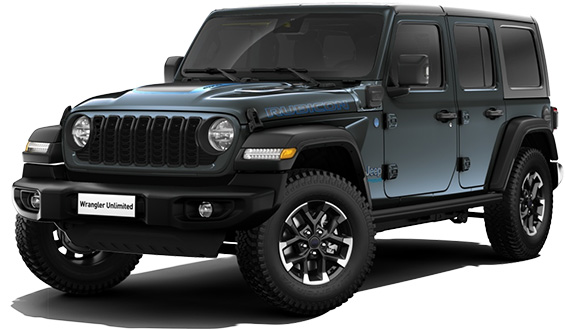 Jeep Wrangler Blauw