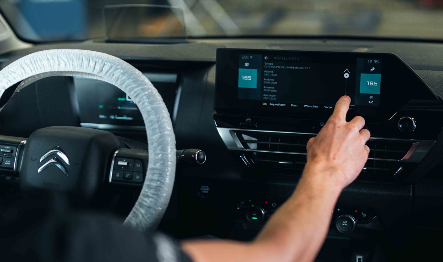 Citroën infotainment