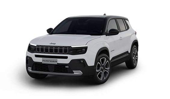 Jeep avenger licht grijs